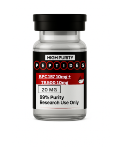 High Purity Peptides BPC 157 10mg + TB 500 10mg | 20mg × 10 Vial