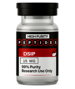 High Purity Peptides DSIP 15mg × 10 Vials