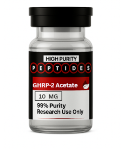 High Purity Peptides GHRP-2 Acetate 10mg × 10 vials