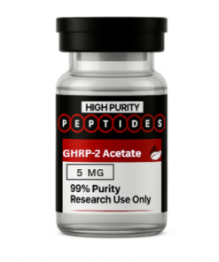 High Purity Peptides GHRP-2 Acetate 5mg × 10 vials