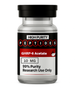 High Purity Peptides GHRP-6 Acetate 10mg × 10 vials