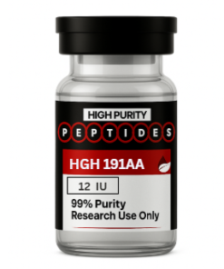 High Purity Peptides HGH 191AA 12iu × 10 vials