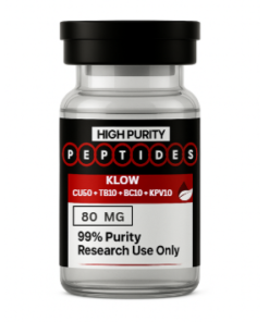 High Purity Peptides KLOW (CU50 + TB10 + BC10 + KPV10) 80mg × 10 vials