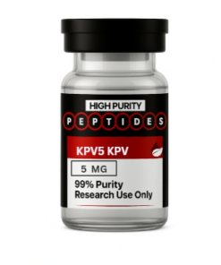 High Purity Peptides KPV5 KPV 5mg × 10 vials