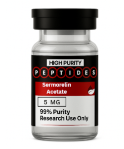 High Purity Peptides Sermorelin Acetate 5mg × 10 vials